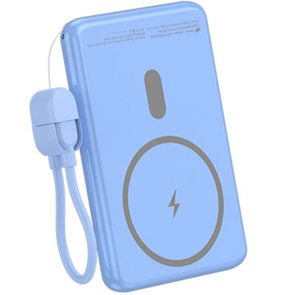 art_leo-bat20pb20inal202020500020bl_2 Powerbank 5000mAh Leotec LEPOWW20W5B/ 20W/ Wireless/ Azul/ Incluye Cable USB Tipo-C