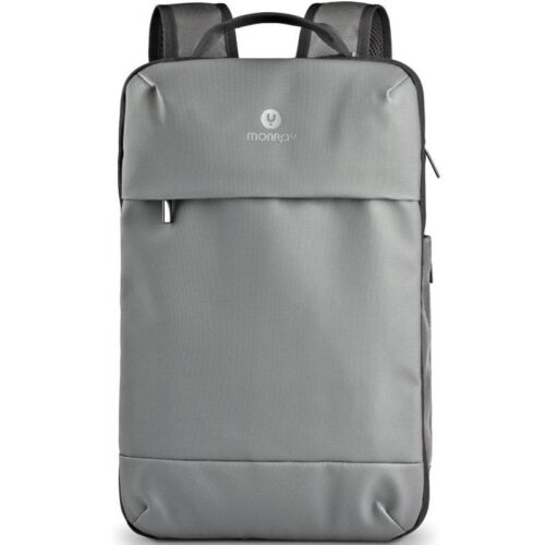 Mochila Expansible NGS Monray Sacks Horizon para Portátiles hasta 14"/ Impermeable/ Gris