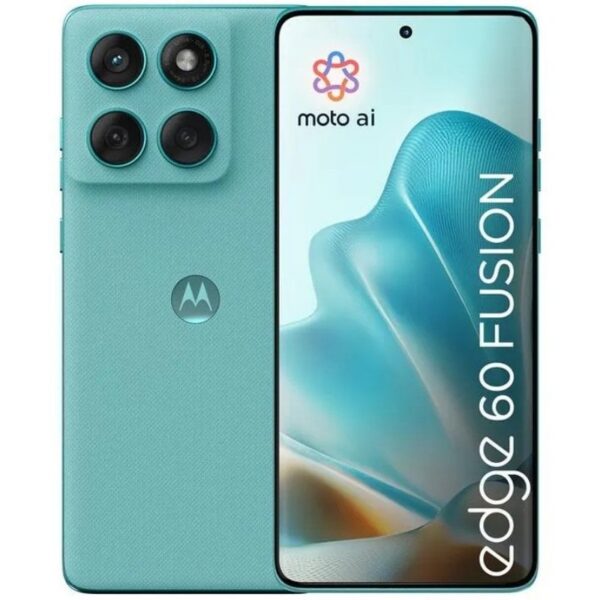 Smartphone Motorola Edge 60 Fusion 8GB/ 256GB/ 6.67"/ 5G/ Verde Azulado