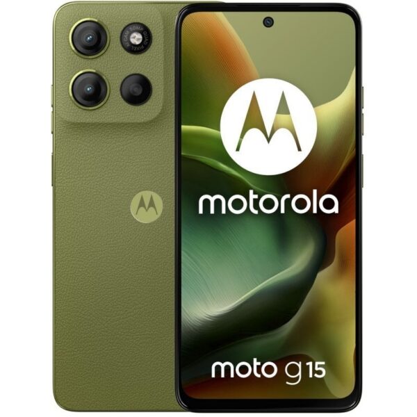 art_mot-sp20mt20g15204g208-12820gree_1 Smartphone Motorola Moto G15 8GB/ 128GB/ 6.72"/ Verde