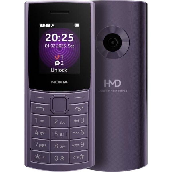 art_nok-tel20110204g20220ed20pur_1 Teléfono Móvil Nokia 110 4G 2nd Edition/ Púrpura