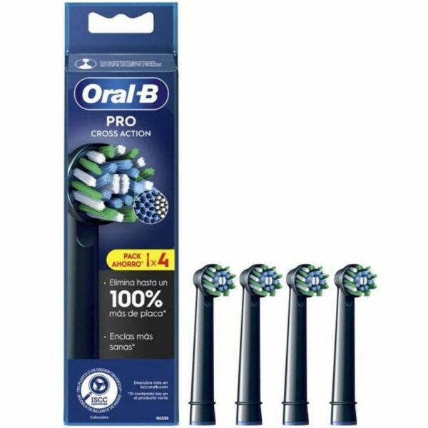 art_orab-pae-cab20pro20ca204u20bk_1 Cabezal de Recambio para cepillo Oral-B Pro Cross Action/ Pack 4 uds