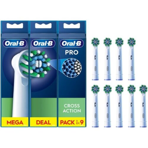 art_orab-pae-cab20pro20ca209u_1 Cabezal de Recambio para cepillo Oral-B Pro Cross Action/ Pack 9 uds