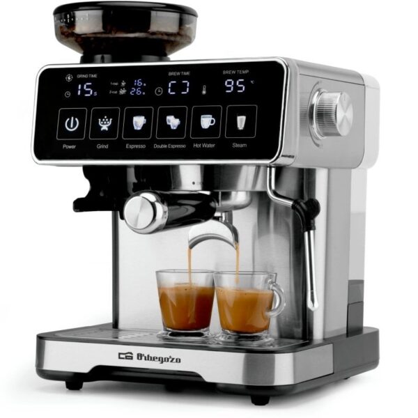 art_orb-pae-caf20ex208000_2 Cafetera Expreso Orbegozo EX 8000/ 1250W/ 20 Bares