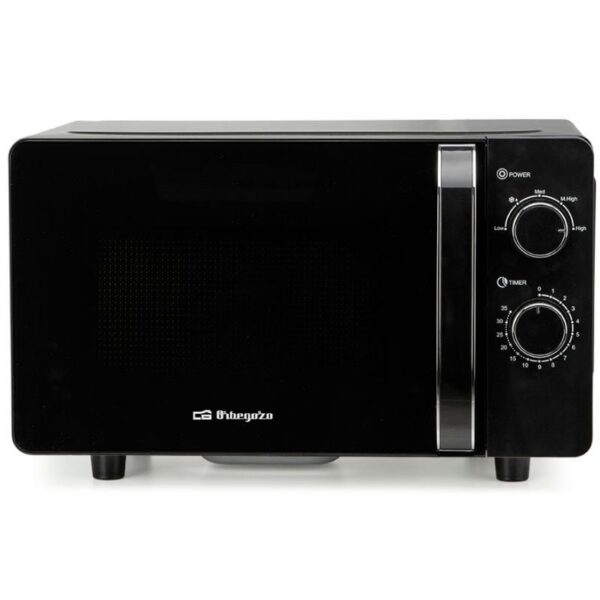 art_orb-pae-mic20mi20206120ce_1 Microondas Orbegozo MI 2061 CE/ 700W/ Capacidad 20L/ Negro