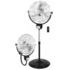 Ventilador 2 en 1 Orbegozo PWS 3050/ Pie/ Pared/ 120W/ Aspas 50cm/ 3 velocidades