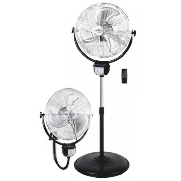 Ventilador 2 en 1 Orbegozo PWS 3050/ Pie/ Pared/ 120W/ Aspas 50cm/ 3 velocidades