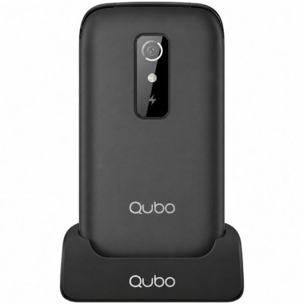 art_qub-tel20p-220bkc204g_1 Teléfono Móvil Qubo P-220BKC 4G para Personas Mayores/ Negro