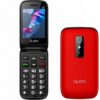 art_qub-tel20p-220rd204g_1 Teléfono Móvil Qubo P-220RD 4G para Personas Mayores/ Rojo