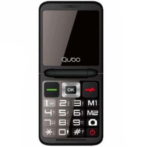 art_qub-tel20x-1020bl_1 Teléfono Móvil Qubo X-10 para Personas Mayores/ Azul