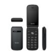 art_qub-tel20x-209bkmkii_1 Teléfono Móvil Qubo X-209BKMKII para Personas Mayores/ Negro