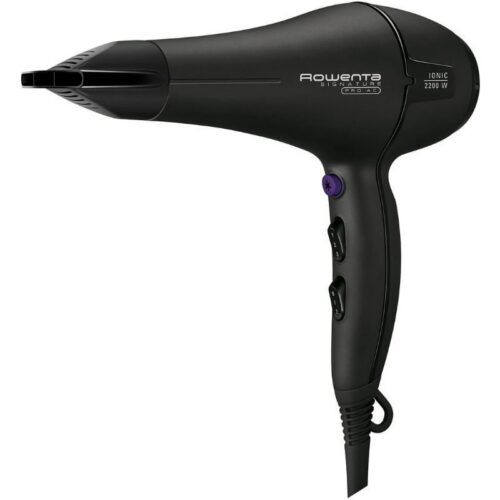 Secador Rowenta Signature Pro AC CV7840/ 2200W/ Iónico/ Negro