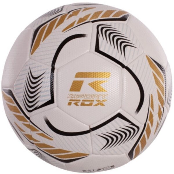 art_roxs-balon20r-com20520gd_1 Balón de Fútbol Rox Sport R-Comand/ Blanco y Dorado