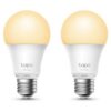 art_tpl-bom20tapo20l510e202u20v2_1 Bombilla Inteligente TP-Link Tapo L510E/ Casquillo E27/ 8.7W/ 806 Lúmenes/ 2700K/ Pack 2