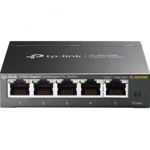 Switch TP-Link Easy Smart TL-SG105E V2 5 Puertos/ RJ-45 10/100/1000