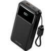 art_ven-bat20xgyb0-40-ty_1 Powerbank 20000mAh Vention XGYB0-40-TY/ 22.5W/ Negra/ Incluye Cable USB Tipo-C