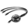 art_ven-cab20trkbbe_1 Cable USB Tipo-C 2.0 5A Vention TRKBBE/ USB Tipo-C Macho - 3x USB Tipo-C Macho/ Hasta 100W/ 480Mbps/ 1.1m/ Negro
