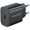art_ven-carga20g17b0-eu_2 Cargador de Pared Vention G17B0-EU/ 1xUSB Tipo-C + Cable Lightning/ 20W