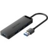 art_ven-hub20chlbf-scb2_1 Hub USB 3.0 Vention CHLBF-SCB2/ 4xUSB/ 1xUSB Tipo-C PD