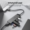art_ven-hub20chlbf-scb2_2 Hub USB 3.0 Vention CHLBF-SCB2/ 4xUSB/ 1xUSB Tipo-C PD