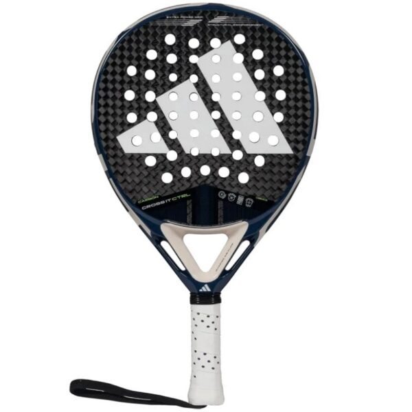 Pala de Pádel Adidas Cross It Carbon Control 3.4 2025/ Azul y Blanca