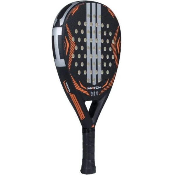 Pala de Pádel Adidas Match 3.5 2026/ Negra y Naranja