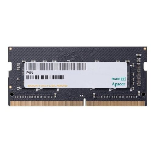Memoria RAM Apacer AS08GGB26CQYBGC 8GB/ DDR4/ 2666MHz/ 1.2V/ CL19/ SODIMM