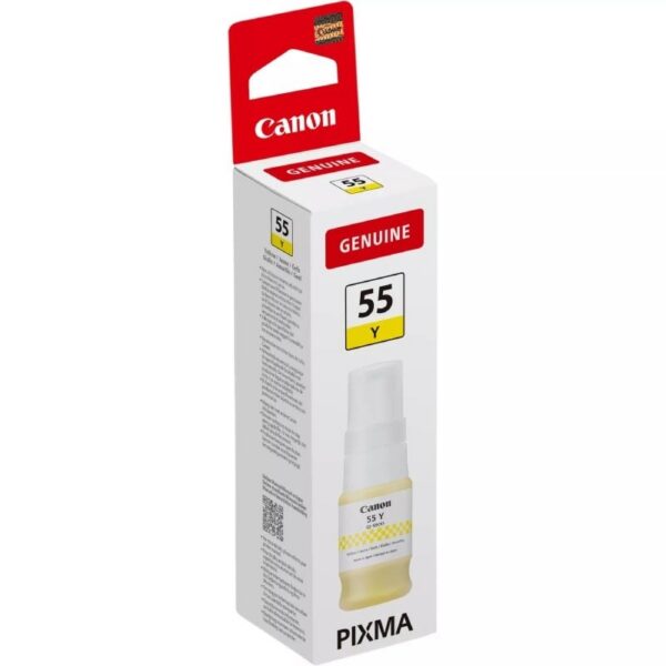 art_can-bot20gi-5520y_1 Botella de Tinta Original Canon GI-55/ Amarilla