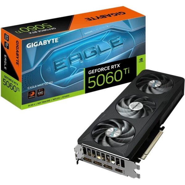 art_gig-gf20rtx5060ti20ea20m20oc208g_1 Tarjeta Gráfica Gigabyte GeForce RTX 5060 Ti EAGLE MAX OC/ 8GB GDDR7