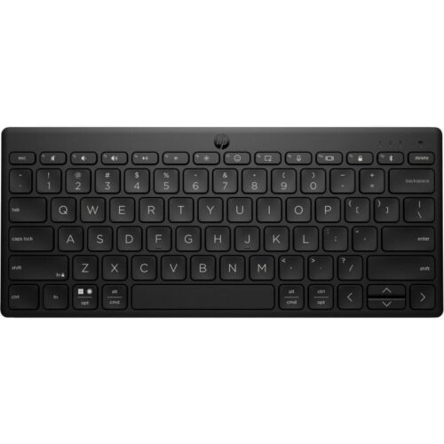 art_hpa-tec2035020bk_1 Teclado Compacto Inalámbrico HP 350