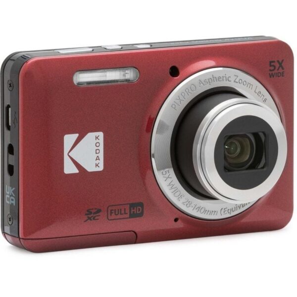 art_kod-camara20pixpro20fz5520rd_2 Cámara Digital Kodak Pixpro FZ55/ 16MP/ Zoom Óptico 5x/ Roja