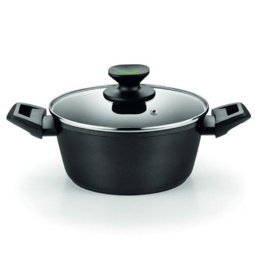 Cacerola Alta Monix Green M480320/ Ø20cm/ Aluminio forjado/ Apta para Inducción