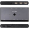 Switch Conmutador 8K Nanocable 10.12.0003/ 1x HDMI/ 1x DisplayPort/ 3x USB/ 2x USB Tipo-C/ 1x Jack 3.5mm/ 2x USB Tipo-C PD
