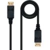 art_nan-cab20102015202310_1 Cable Displayport 1.2 4K Nanocable 10.15.2310/ Displayport Macho - Displayport Macho/ 10m/ Negro