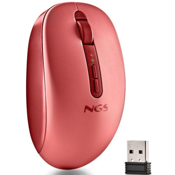art_ngs-mou20fog20dual20rd_1 Ratón Ergonómico Inalámbrico NGS Fog Dual FOGDUALRED Silencioso/ Hasta 1600 DPI/ Rojo