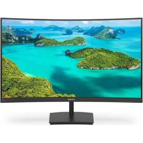 art_phil-m20241e1sc_1 Monitor Curvo Philips E-Line 241E1SC 23.6"/ Full HD/ Negro