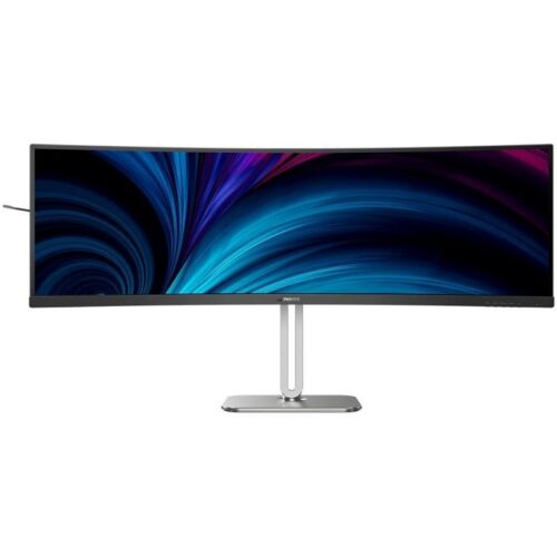 art_phil-m2049b2u5900c_1 Monitor Profesional Ultrapanorámico Curvo Philips 49B2U5900C 49"/ Dual QHD/ Multimedia/ Regulable en altura/ Negro y Plata