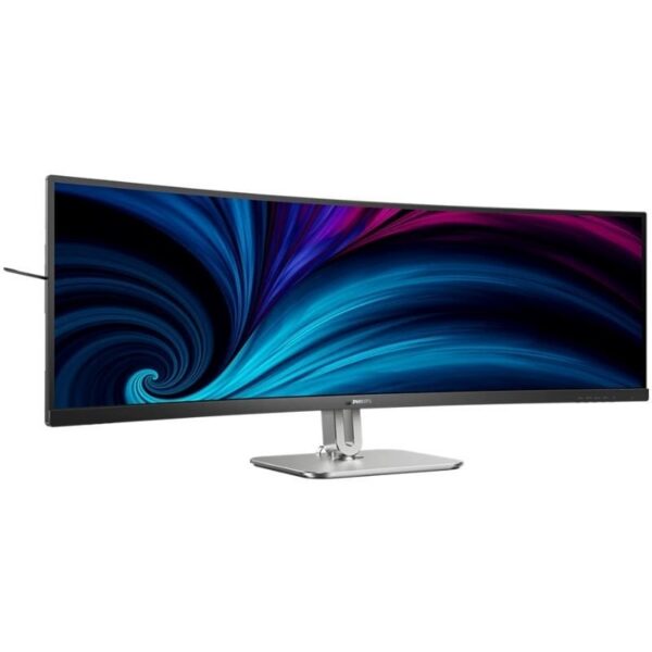 art_phil-m2049b2u5900c_2 Monitor Profesional Ultrapanorámico Curvo Philips 49B2U5900C 49"/ Dual QHD/ Multimedia/ Regulable en altura/ Negro y Plata