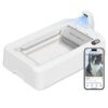 Arenero para Gatos Autolimpiable PetKit PuroBot Crystal Duo con Cubierta/ Control desde APP/ Blanco