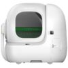 Arenero para Gatos Autolimpiable PetKit PuroBot Max Pro 2/ 76L/Control desde APP/ Blanco