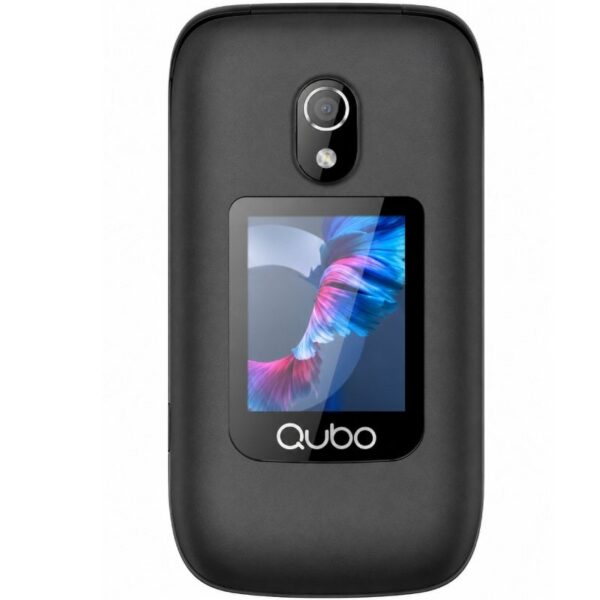 art_qub-tel20p-221bkc204g_2 Teléfono Móvil Qubo P-221BKC 4G para Personas Mayores/ Negro