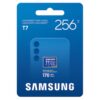 Tarjeta de Memoria Samsung P7 256GB microSD XC/ Clase 10/ 170MBs