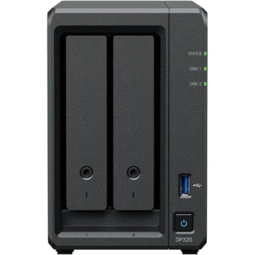 art_syn-nas20dp320_1 NAS Synology ActiveProtect DP320/ 2 Bahías 3.5"- 2.5"/ 8GB DDR4/ 16TB/ Formato Torre
