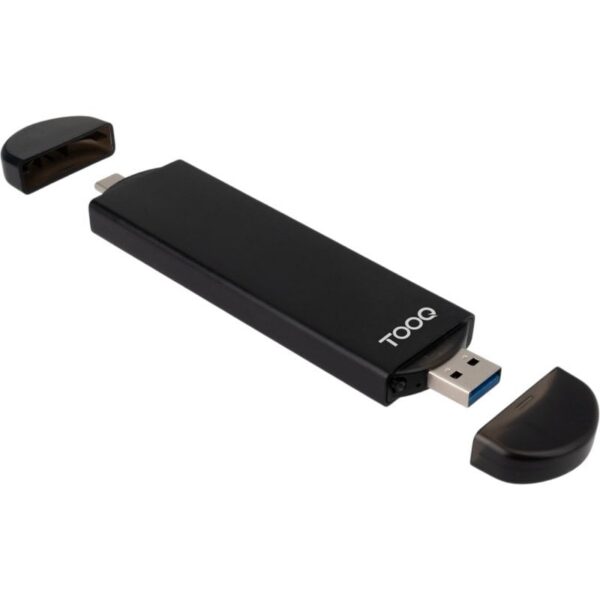 art_too-caja20tqe-2240b_2 Caja Externa para Disco SSD M.2 NVMe TooQ TQE-2240B/ USB 3.0/ USB Tipo-C 3.2 Gen2