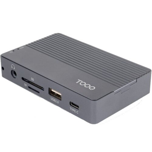 art_too-caja20tqe-2242g_1 Docking USB Tipo-C TooQ TQE-2242G/ Ranura SSD M.2/ 1xHDMI/ 1xRJ45/ 1xUSB/ 1xUSB Tipo-C/ 1xLector Tarjetas/ 1x Jack 3.5/ 1xUSB Tipo-C PD