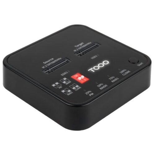 Docking Station para SSD M2 SATA/NVMe TooQ TQDS-201B