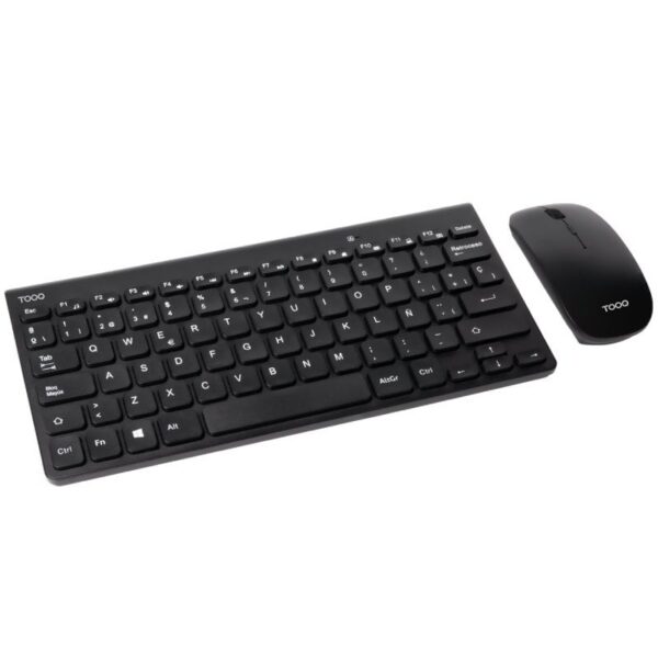 art_too-tec20set20tqkmw-3101-b_1 Teclado y Ratón Inalámbricos TooQ TQKMW-3101-B
