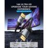 Cable DisplayPort 2.1 16K Vention HGBHI/ DisplayPort Macho - DisplayPort Macho/ 3m/ Gris