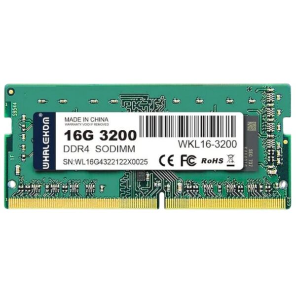 art_whal-16gb20wk4so32_1 Memoria RAM Whalekom WK4SO32 16GB/ DDR4/ 3200MHz/ 1.2V/ CL19/ SODIMM