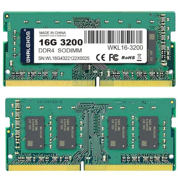 art_whal-16gb20wk4so32_2 Memoria RAM Whalekom WK4SO32 16GB/ DDR4/ 3200MHz/ 1.2V/ CL19/ SODIMM
